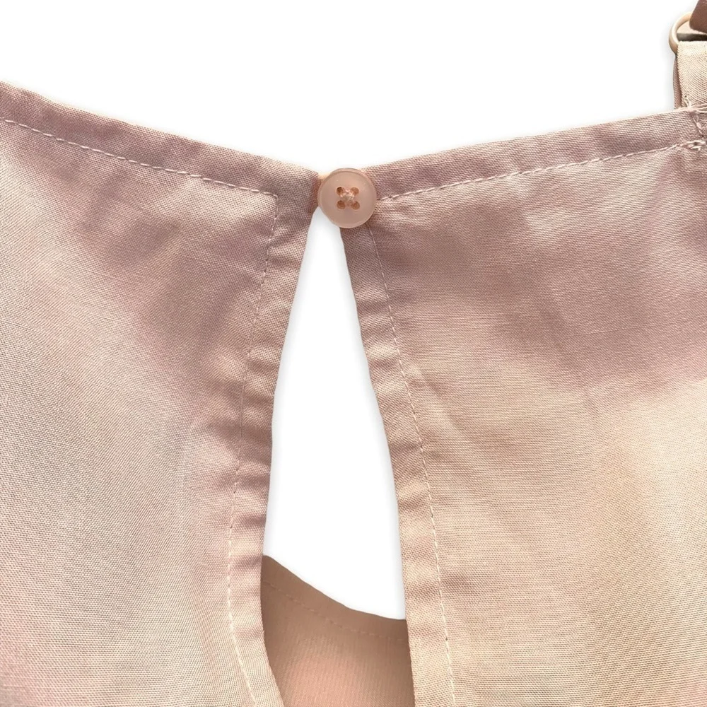 Revolve Dress Womens Extra Small Powder Pink Romantic Feminine Cold Shoulder Y2K - Picture 9 of 12